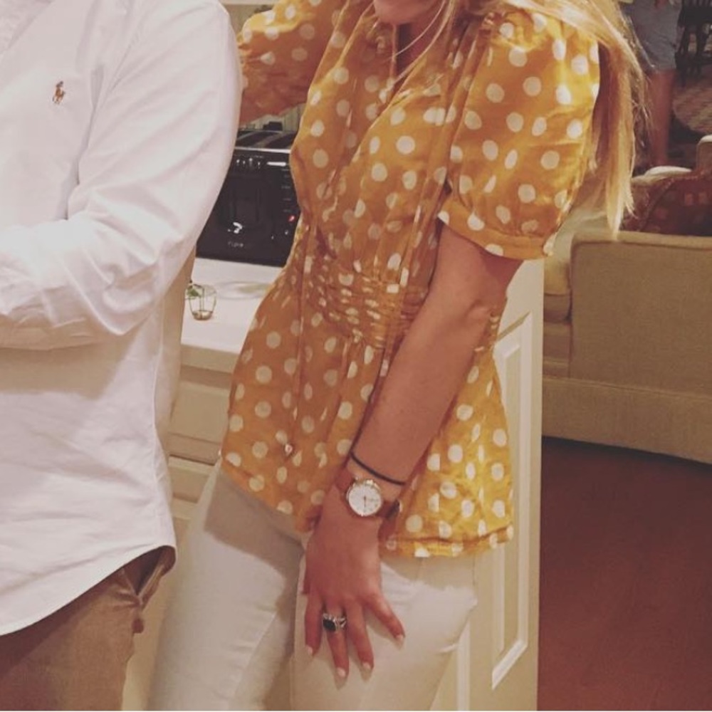 Tory Burch Polka Dot Top